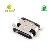 TYPE.C 16PIN 沉板 1.6H Rec 總長(zhǎng)6.5MM